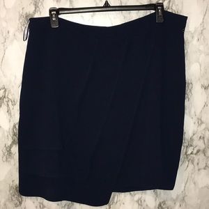 Modamix size 18w navy blue skirt NWOT